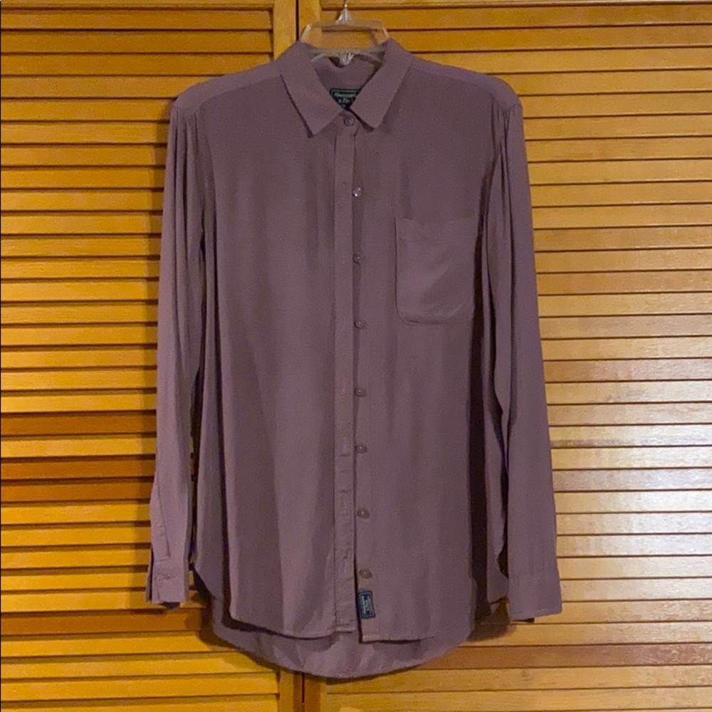 Abercrombie 90s Boyfriend Button Up